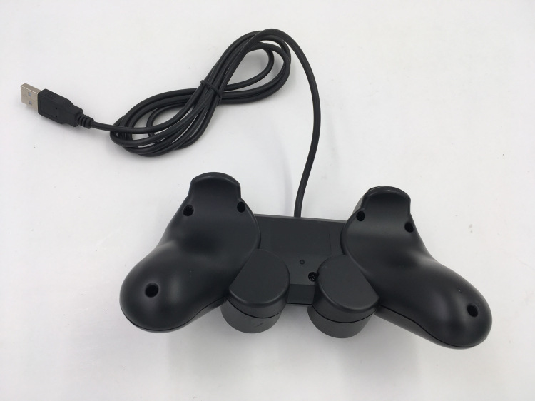 USB Game Controller PS2 Shape Single Player Wired PC Computer Game Controller
