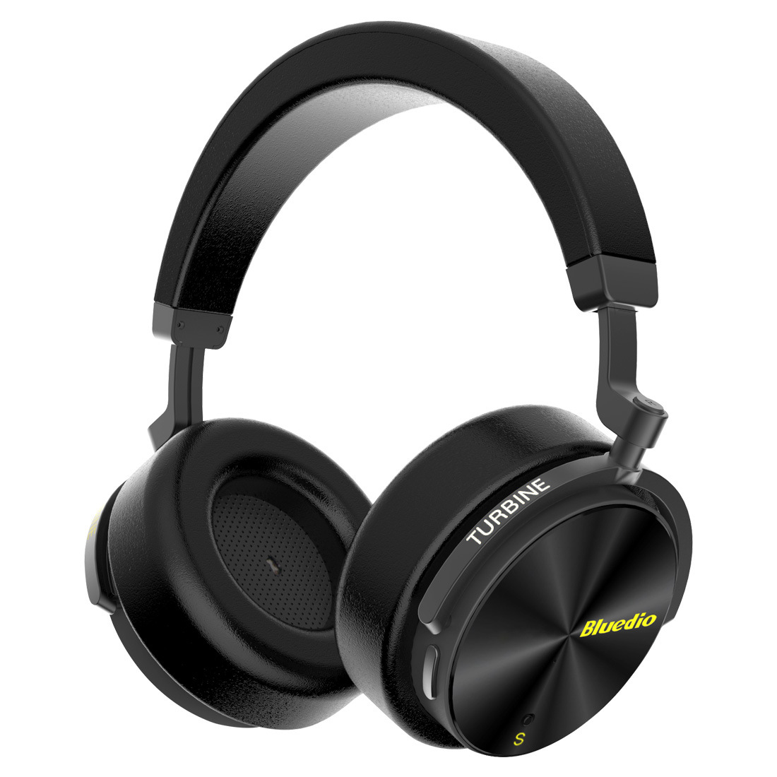 Bluedio T5 Bluetooth Headphones Active Noise Cancelling Over-Ear Wireless Headphones ANC Dual-Ear Stereo Universal Headphones