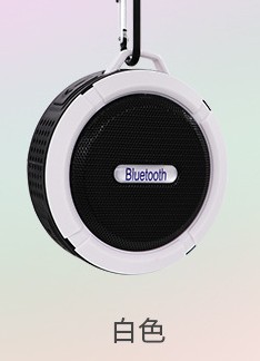 C6 Bluetooth Speaker Waterproof Suction Cup Wireless Three-proof Small Speaker Outdoor Portable Hands-free Clip-on Call Speaker