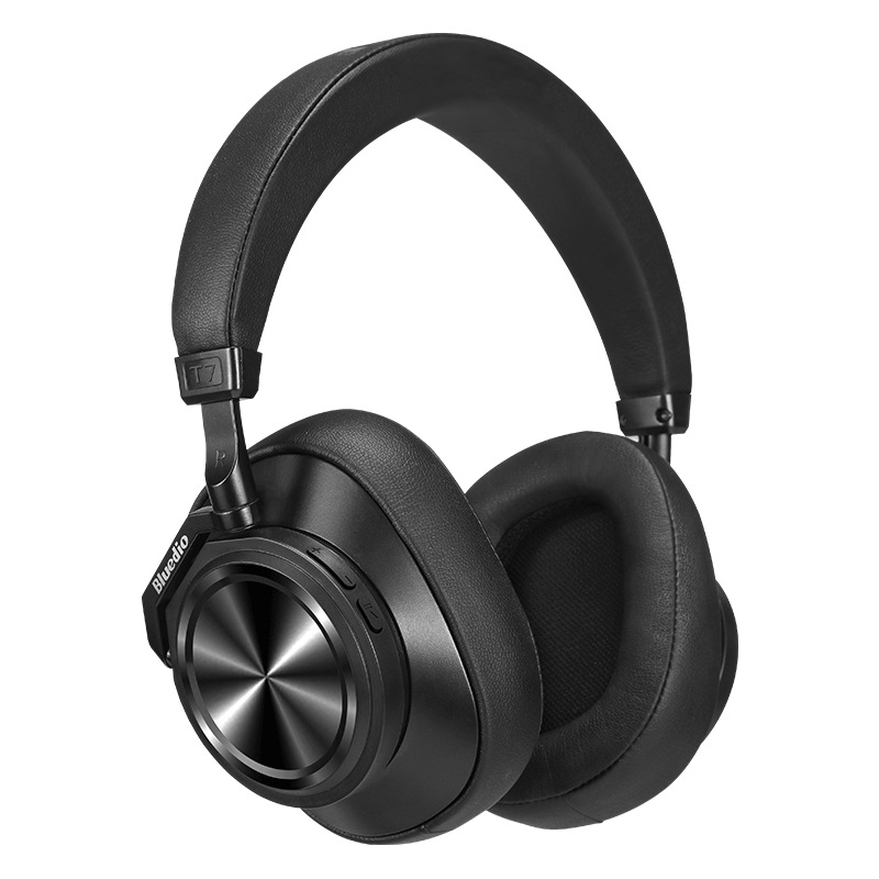 Bluedio New T7 Bluetooth Headphones Over-Ear Active Noise Cancelling Wireless Headphones Smart AI Stereo Headphones