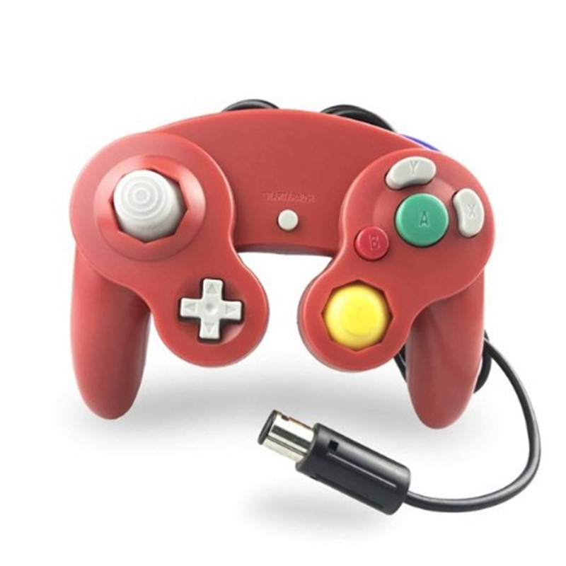 NGC game console controller NGC single-point three-point controller blue black white silver GameCube controller