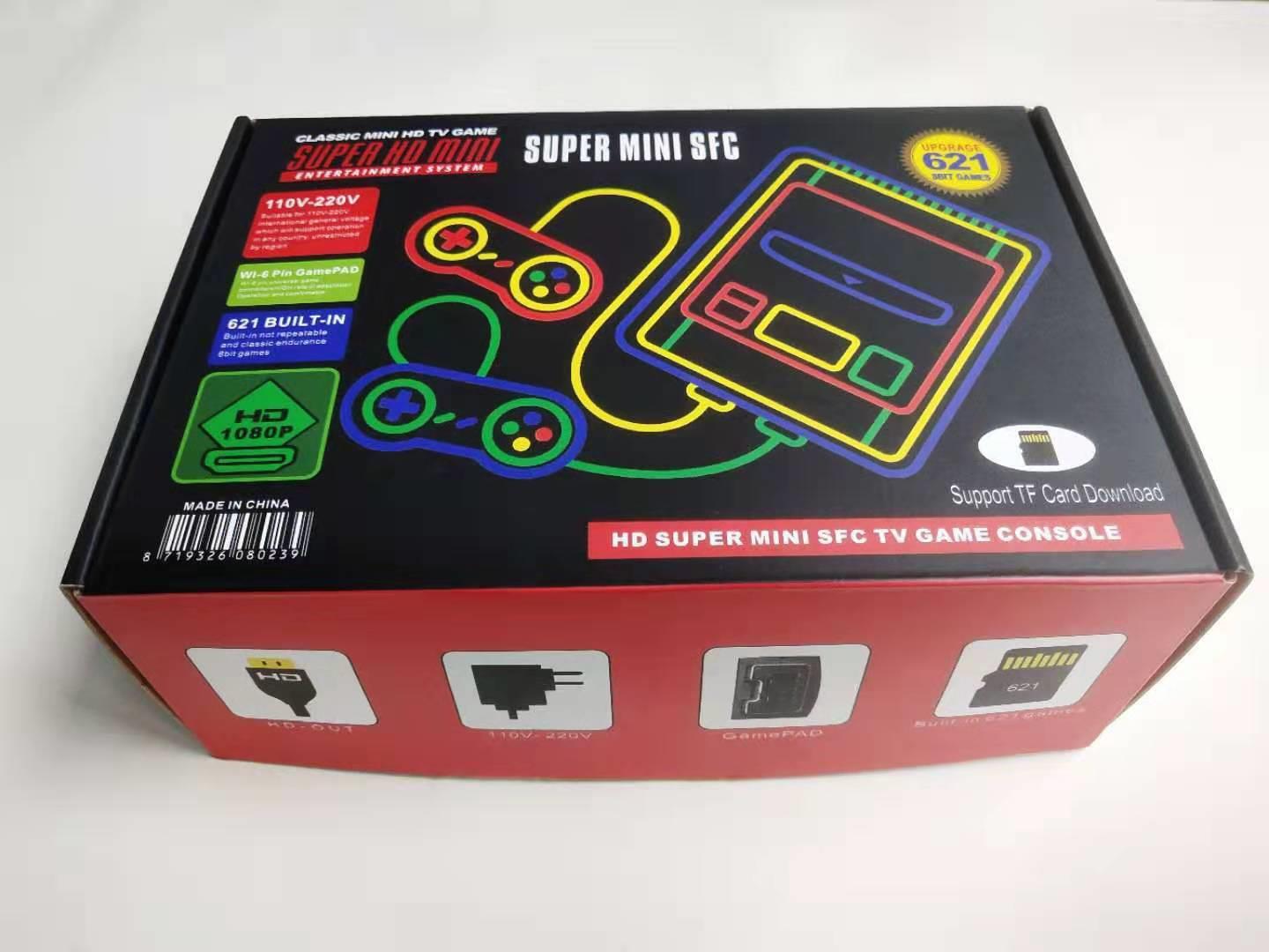 SFC621 Game Console External TF Card HD TV Home 621 Game Console