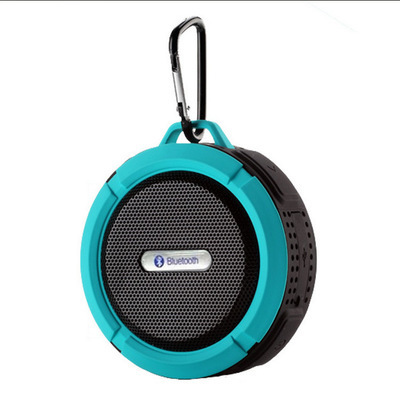 C6 Bluetooth Speaker Waterproof Suction Cup Wireless Three-proof Small Speaker Outdoor Portable Hands-free Clip-on Call Speaker