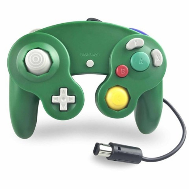 NGC game console controller NGC single-point three-point controller blue black white silver GameCube controller