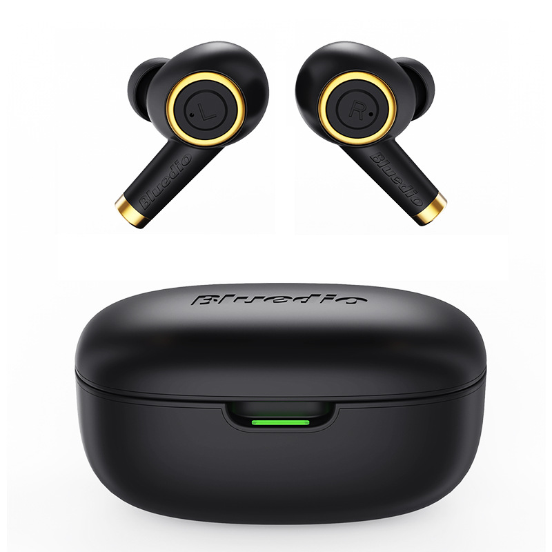 Bluedio P Particles TWS True Wireless True Stereo 5.0 Earphones with Charging Case Touch Control Bluetooth Earphones Universal