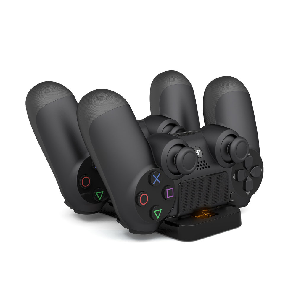 PS4 Controller Dual Charging Dock PS4 Wireless Charger PS4 TP4-002 Multi-Platform Compatible