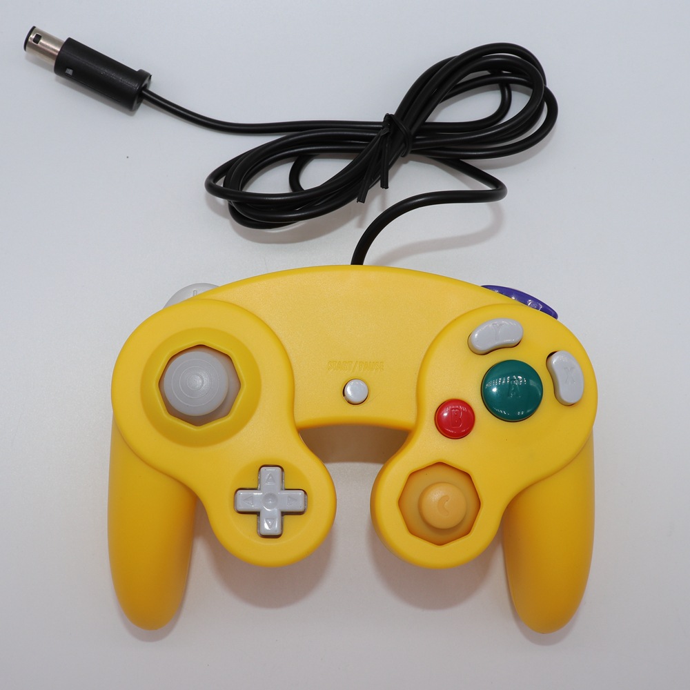 NGC game console controller NGC single-point three-point controller blue black white silver GameCube controller