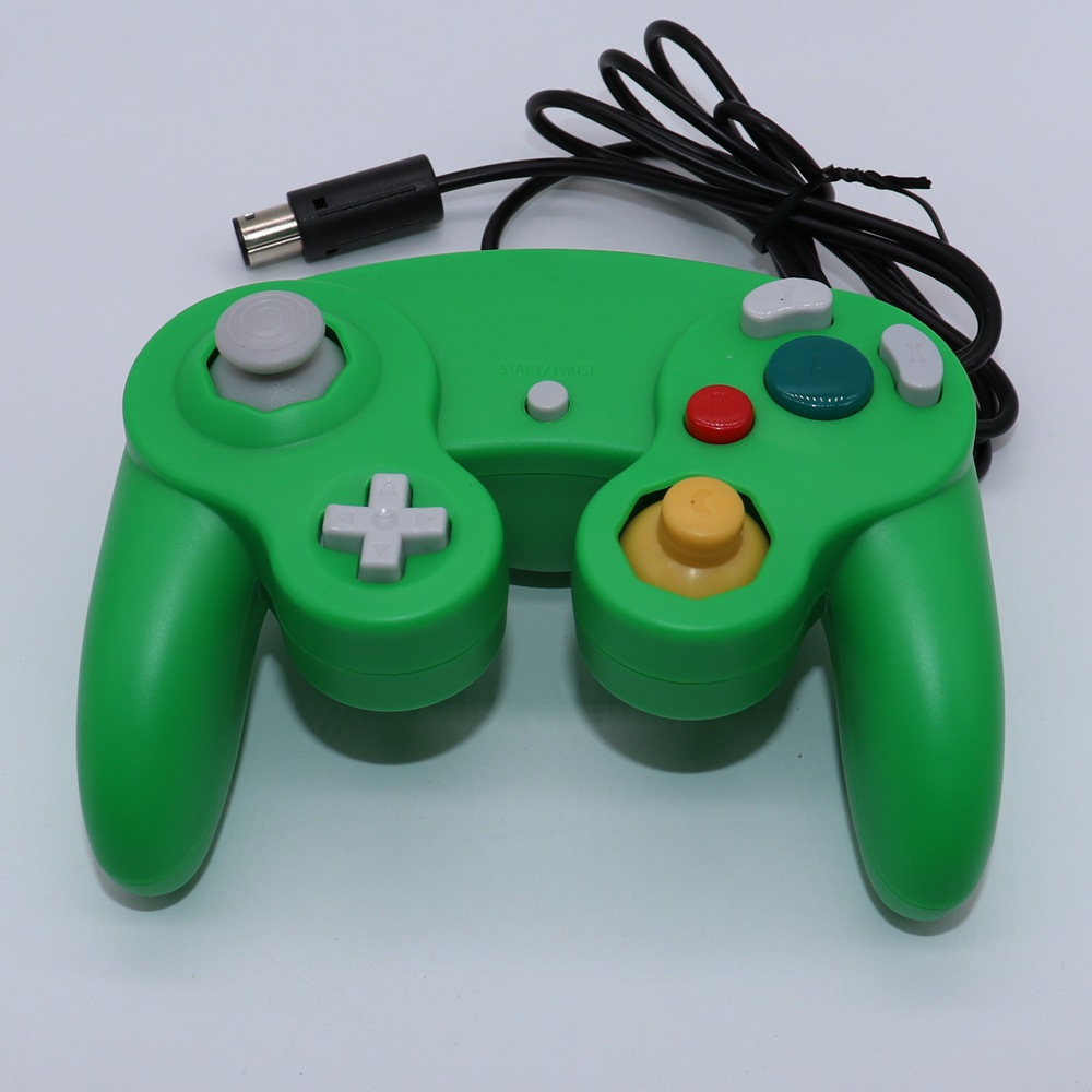 NGC game console controller NGC single-point three-point controller blue black white silver GameCube controller