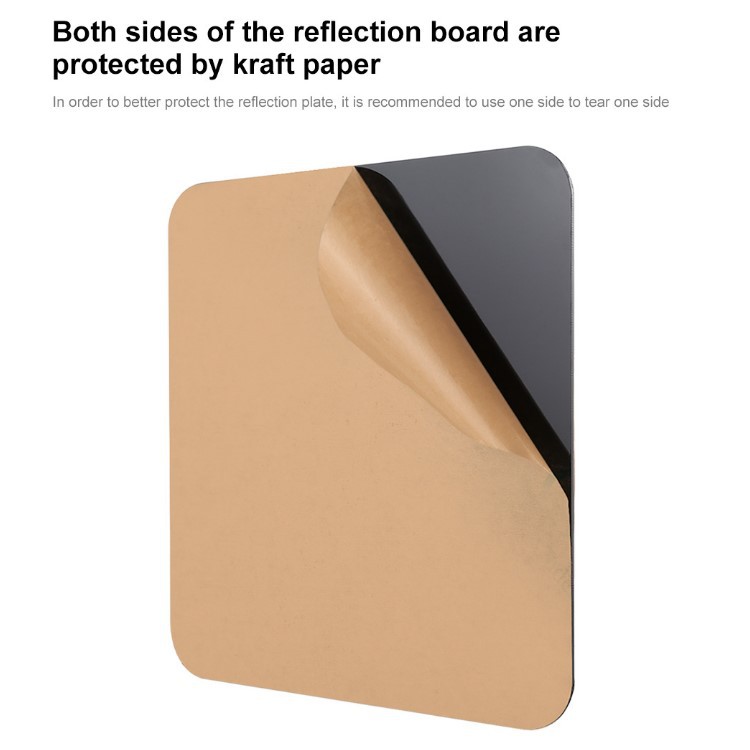 Acrylic Reflection Board Photography Board 20/30/40CM Background Board Black White Acrylic Photo Board Photo Prop