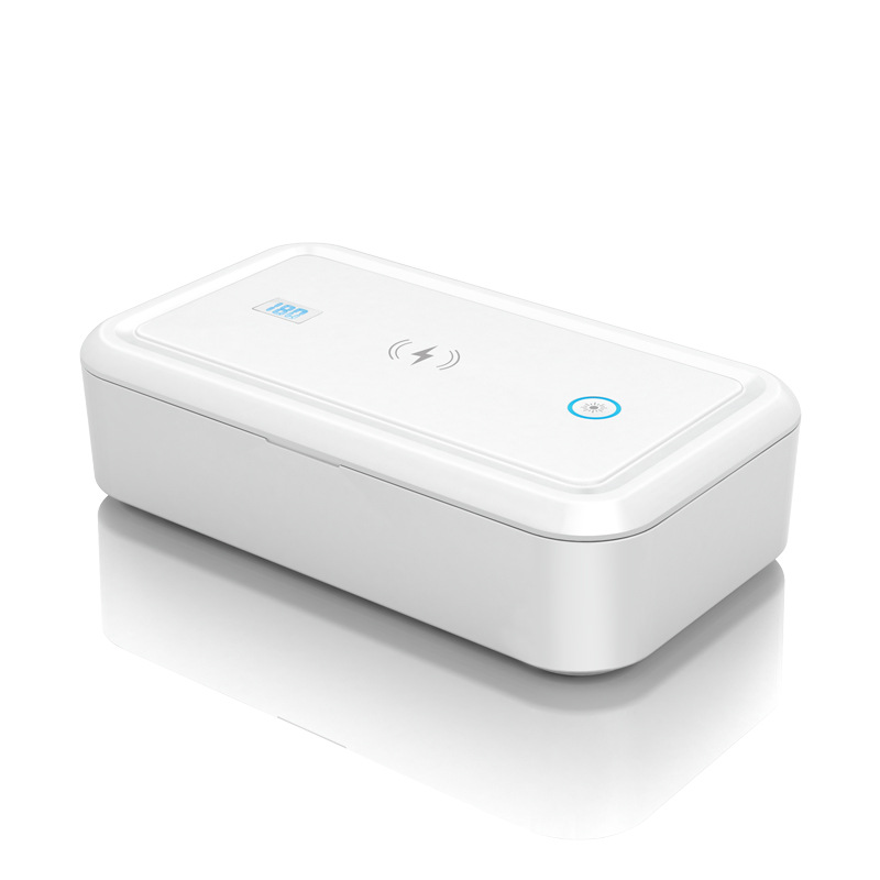 Disinfection Grade New UV Wireless Charger Phone Disinfection Sterilization Box