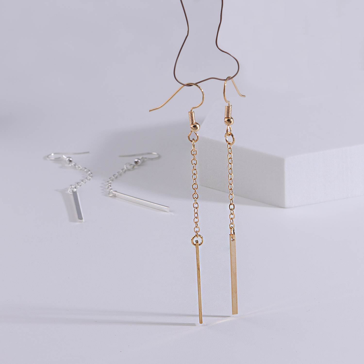Accessories Street Style Simple 1-shaped Pendant Women's Earrings