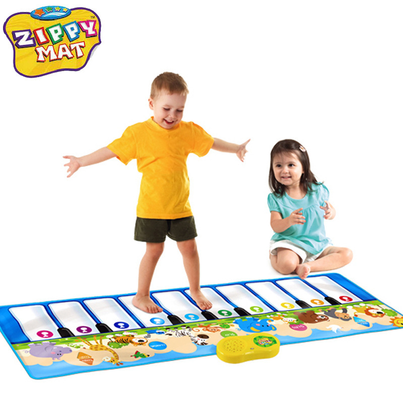 Children's Multifunctional Piano Music Mat Game Mat Baby Animal Carnival Fun Toy Xinling Company