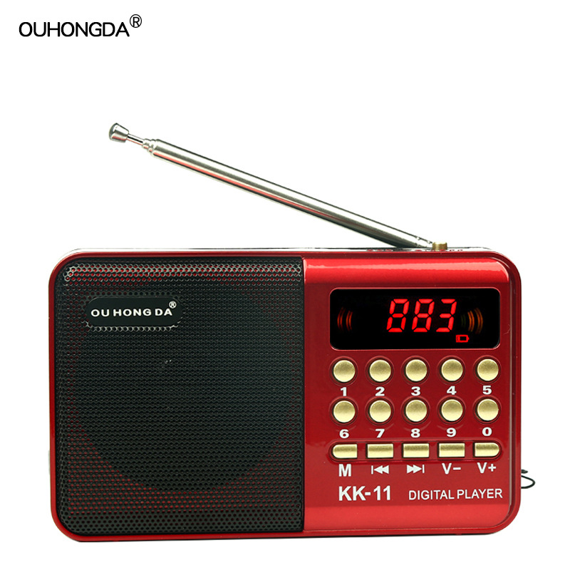 K11 elderly mini radio MP3 multi-function card radio portable radio