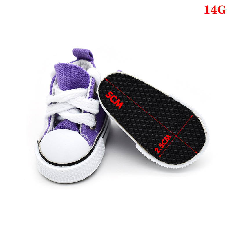 20cm Doll Shoes Six-Point BJD 6-Point Canvas Shoes 30cm Jointed Doll Change Clothes Toy Doll Shoes