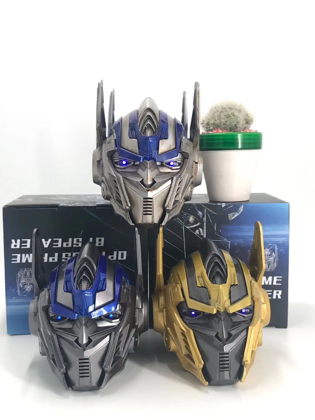 Iron Man Transformers Bumblebee Cartoon Bluetooth Speaker Gift Handicraft Optimus Prime Taiwan Claw Machine
