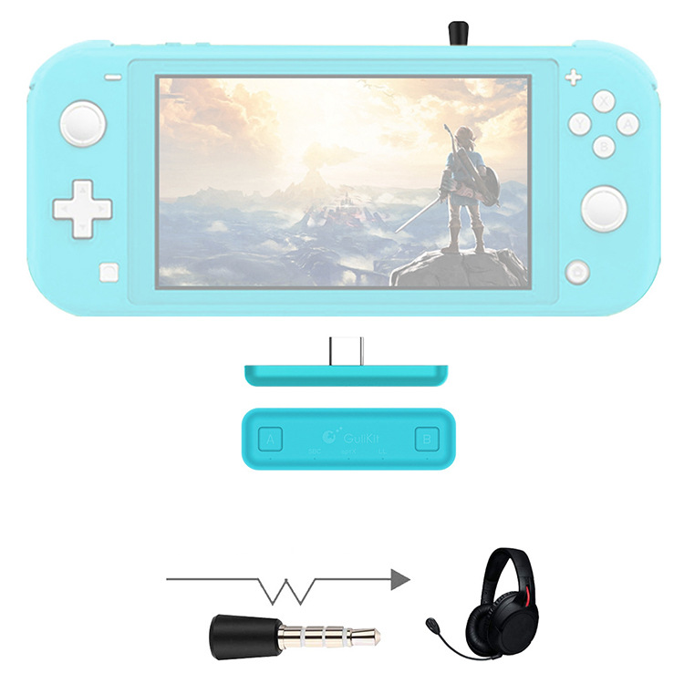 Gulikit Gulikit PS5 Switch NS07 Bluetooth Adapter Headphone NS Receiver 5.0 Qualcomm AIR