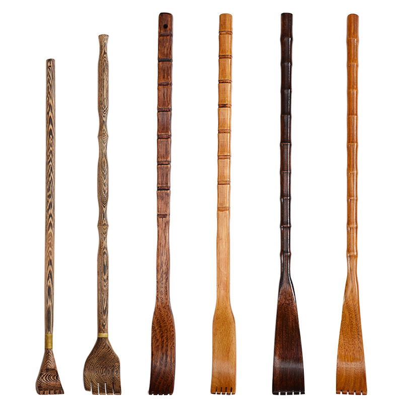 Back scratcher, long-handled back scratcher, wooden back scratcher, massage itch scratcher, old man's joy, itch scratching tool