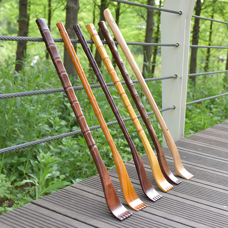 Back scratcher, long-handled back scratcher, wooden back scratcher, massage itch scratcher, old man's joy, itch scratching tool