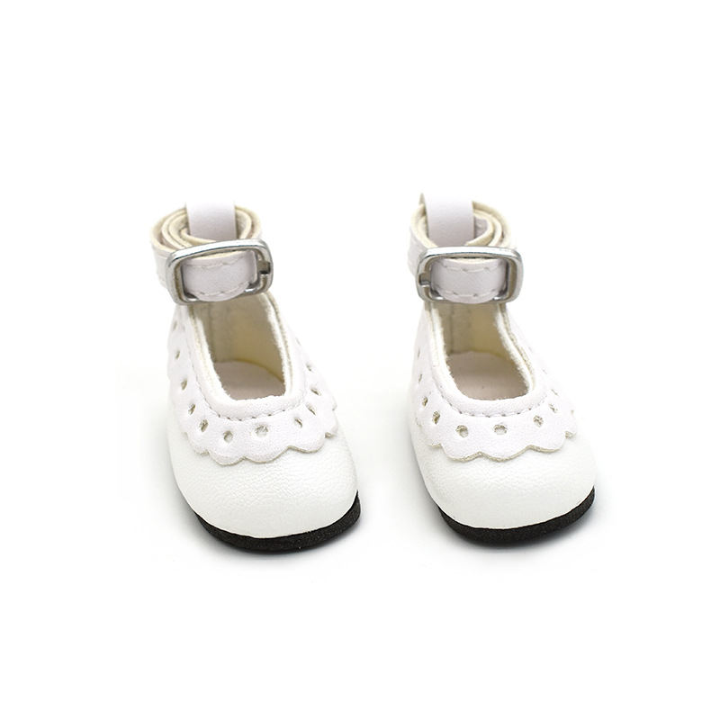 BJD Shoes 6-Point Doll High Heels Cotton Doll Doll Princess Shoes Elastic Buckle Accessories