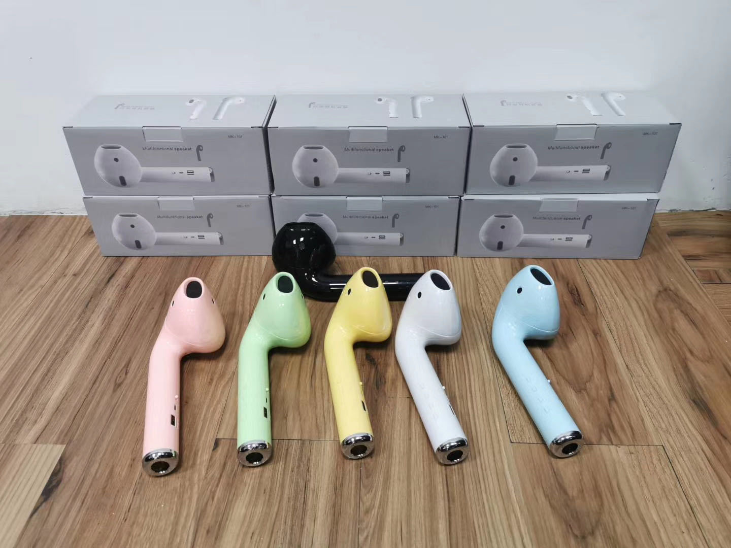 Giant Headphone Speaker Large Second Generation TWS Macaron Headphone Bluetooth Speaker