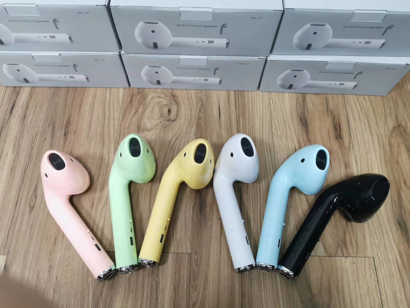 Giant Headphone Speaker Large Second Generation TWS Macaron Headphone Bluetooth Speaker
