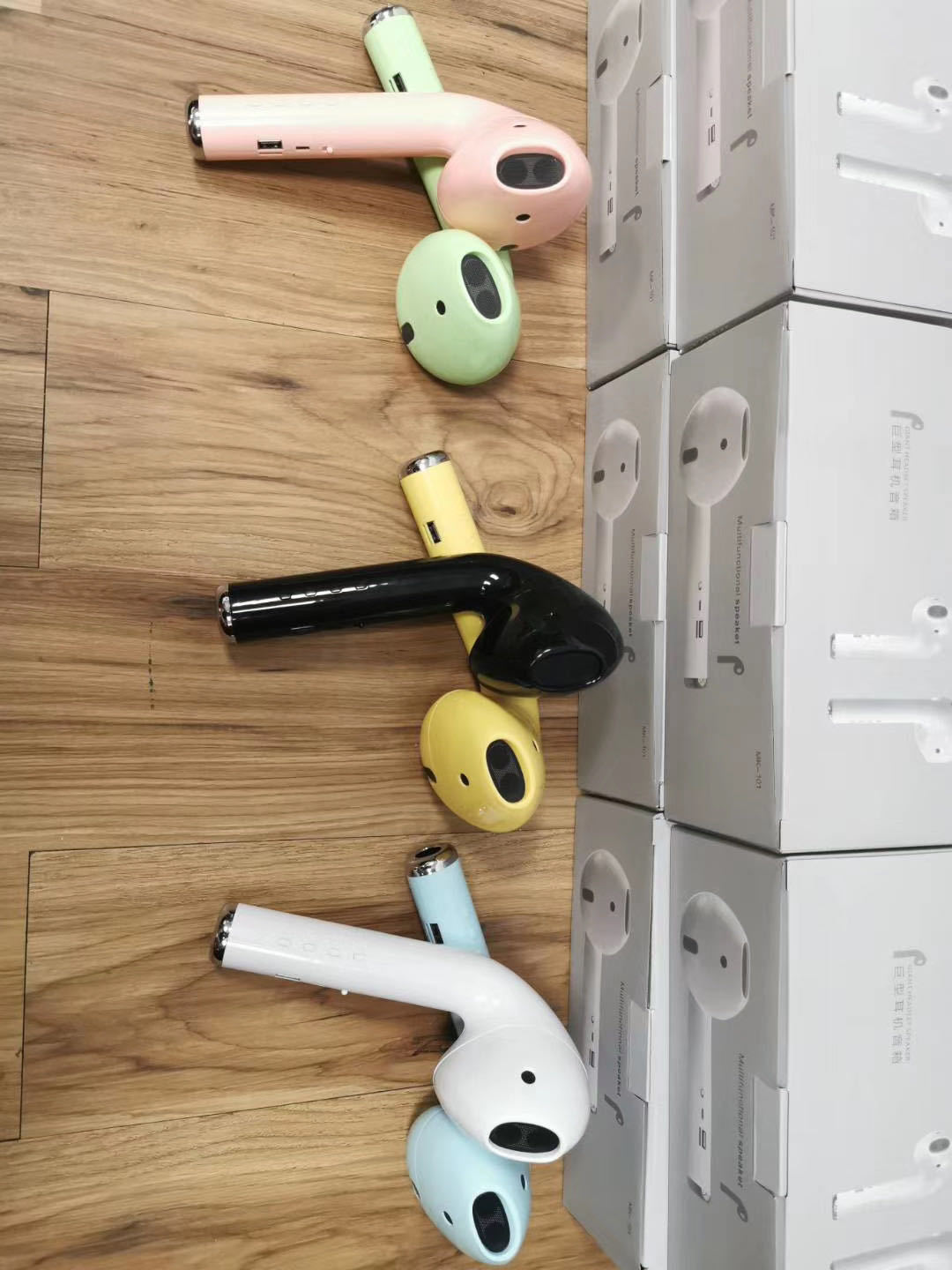 Giant Headphone Speaker Large Second Generation TWS Macaron Headphone Bluetooth Speaker