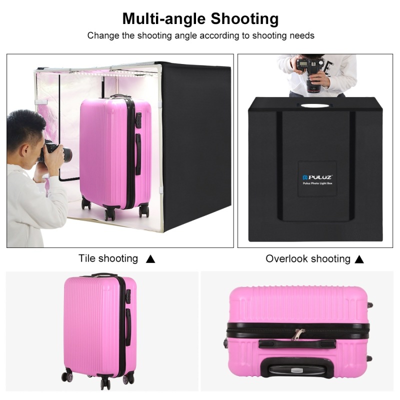 LED Portable Photo Studio Kit 80CM Professional Softbox Photography Box Photo Softbox Light Box Kit