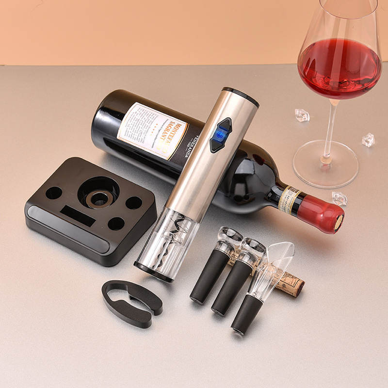 OEM Gift Box Wine Opener Corporate Gift Gift Box Base Type Electric Red Wine Opener Wine opener