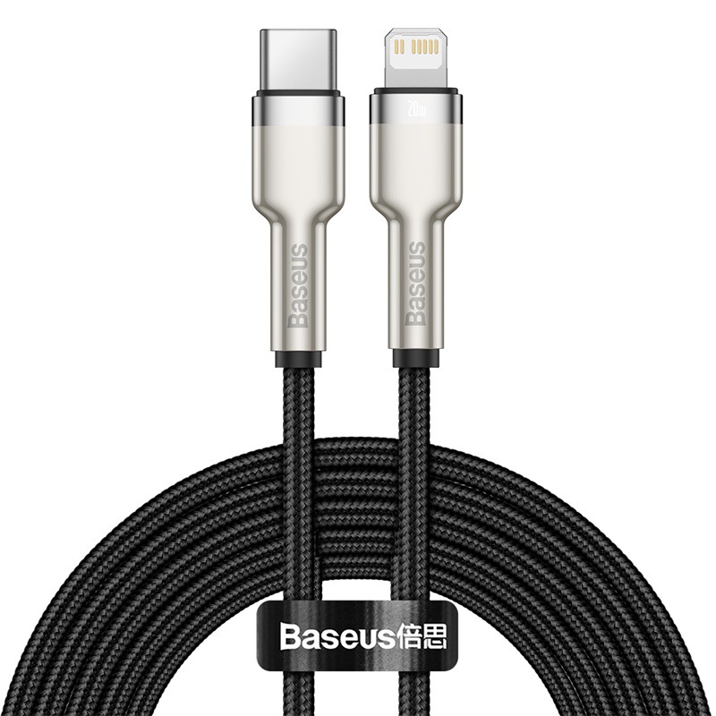 Baseus Metal Kafulai data cable 14 for Apple iPhone 17 fast charging charger cable PD100W Huawei