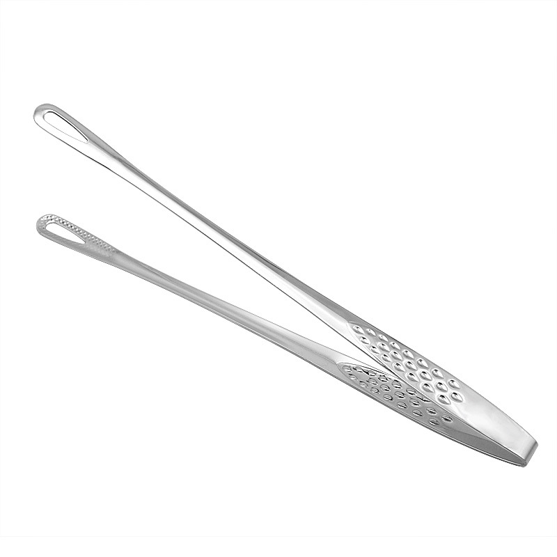 Barbecue tongs 304 stainless steel barbecue tongs grilling tongs food tongs public tongs barbecue grill shop tool