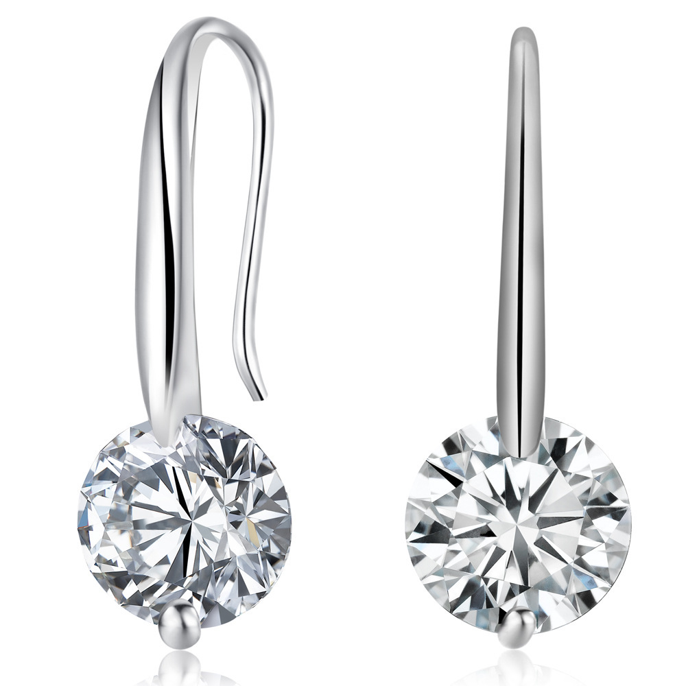 New accessory, exquisite OL ear studs, zircon ear hooks, earrings