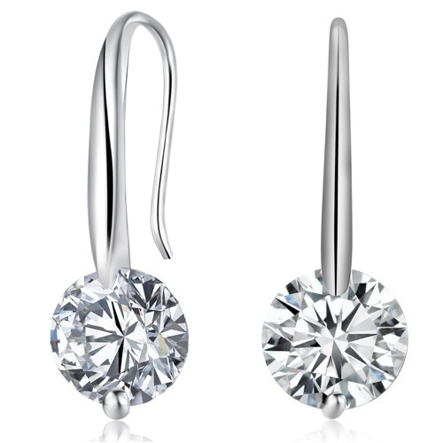 New accessory, exquisite OL ear studs, zircon ear hooks, earrings
