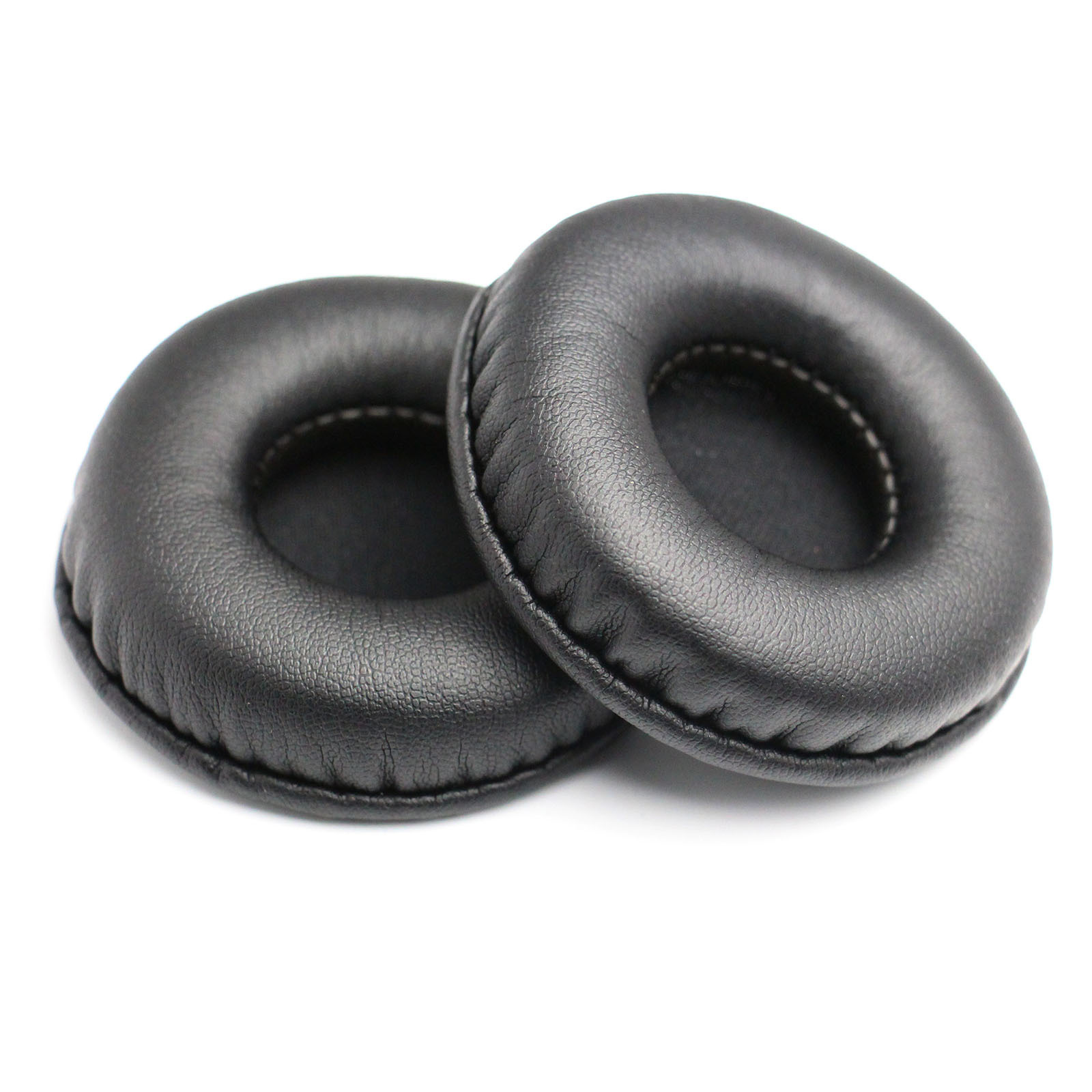 Round sponge earmuffs 50 55 60 65 70 75 80 85 90 95 100 105MM protein leather ear pads