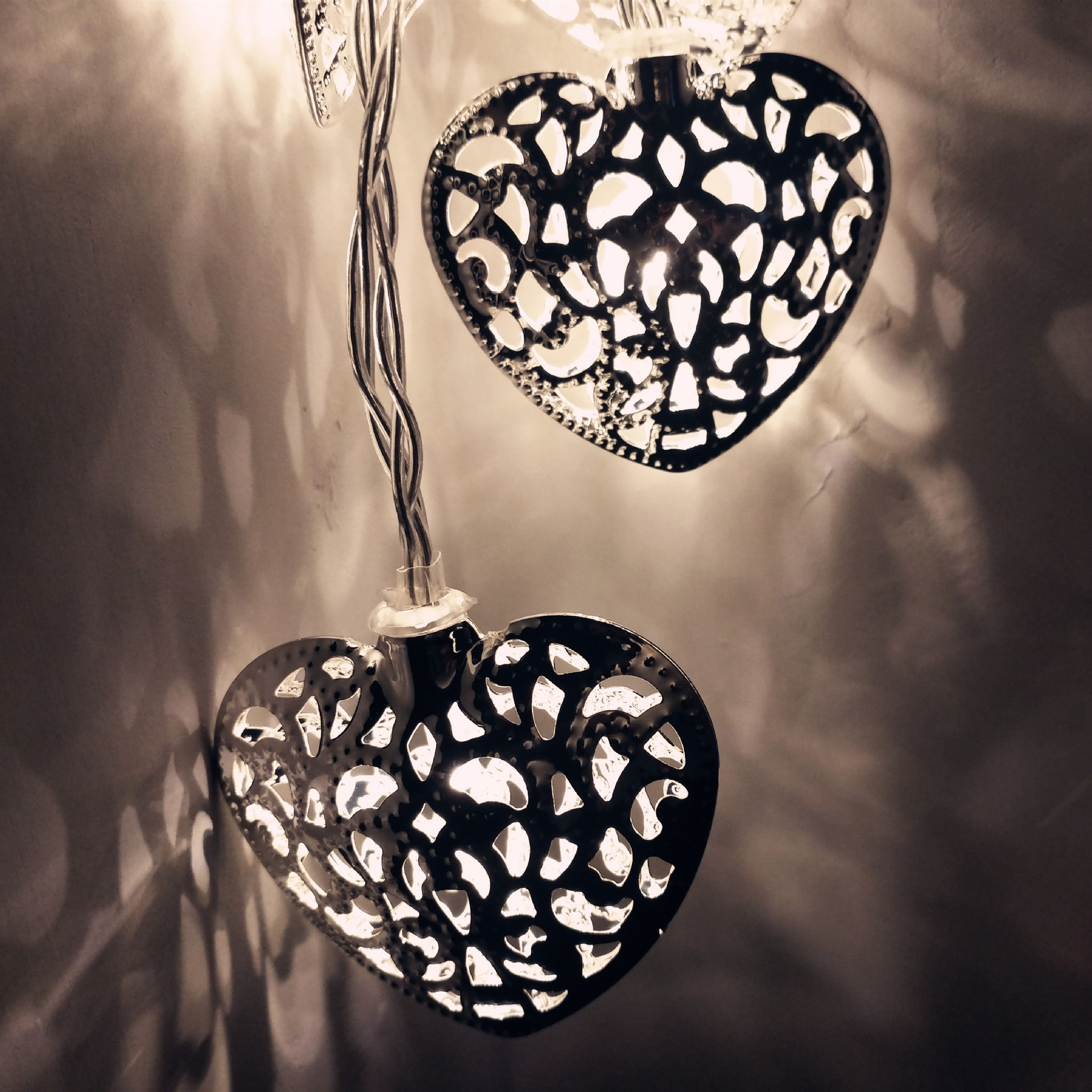 Wedding Christmas Birthday Holiday Room Decorative Lights Heart Star LED Light String Flamingo