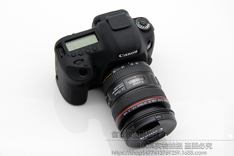 Silicone case for Canon 5D Mark III DSLR camera protective cover 5D3/5DS/5DSR