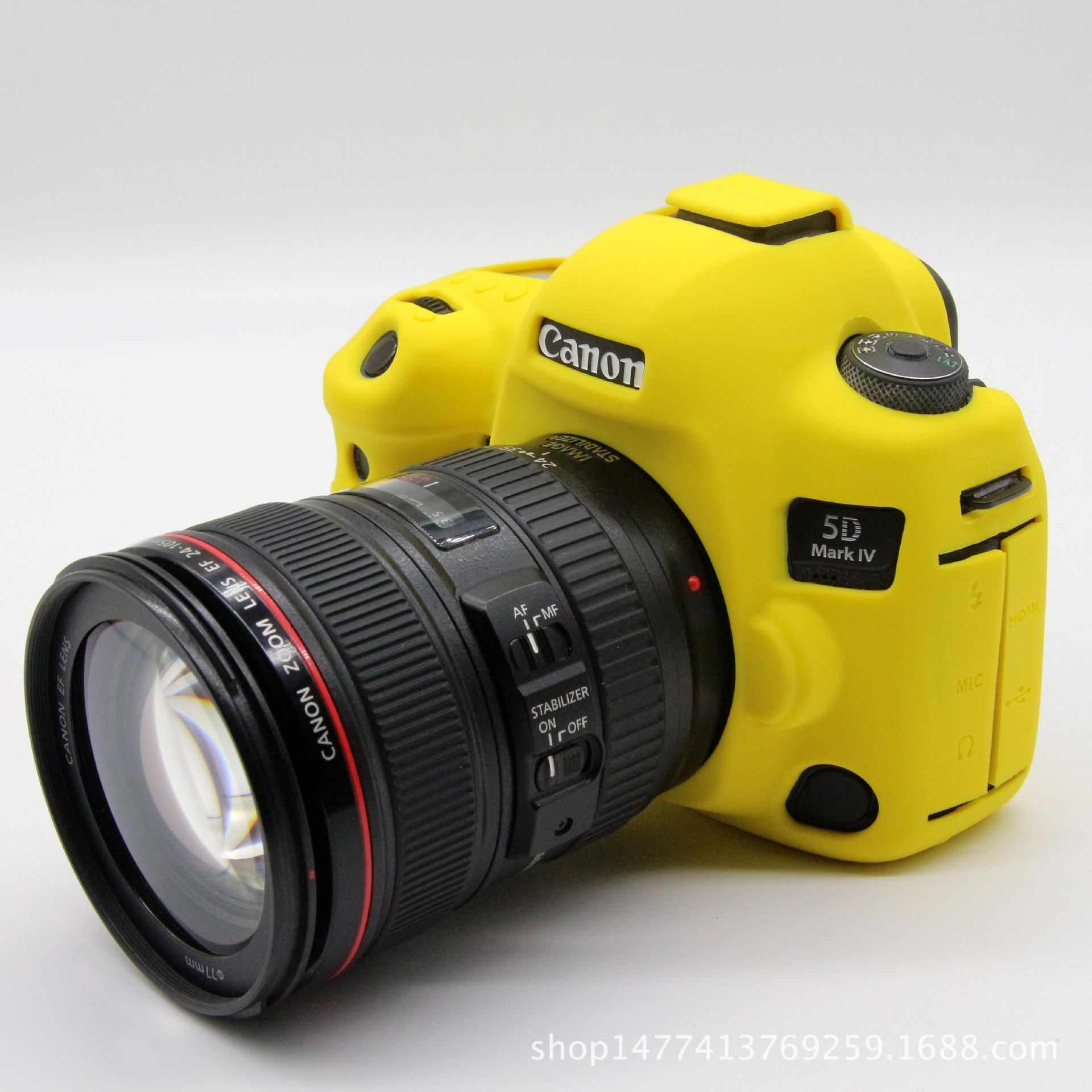 Silicone case protective case for Canon 5D4 DSLR camera anti-wear anti-scratch