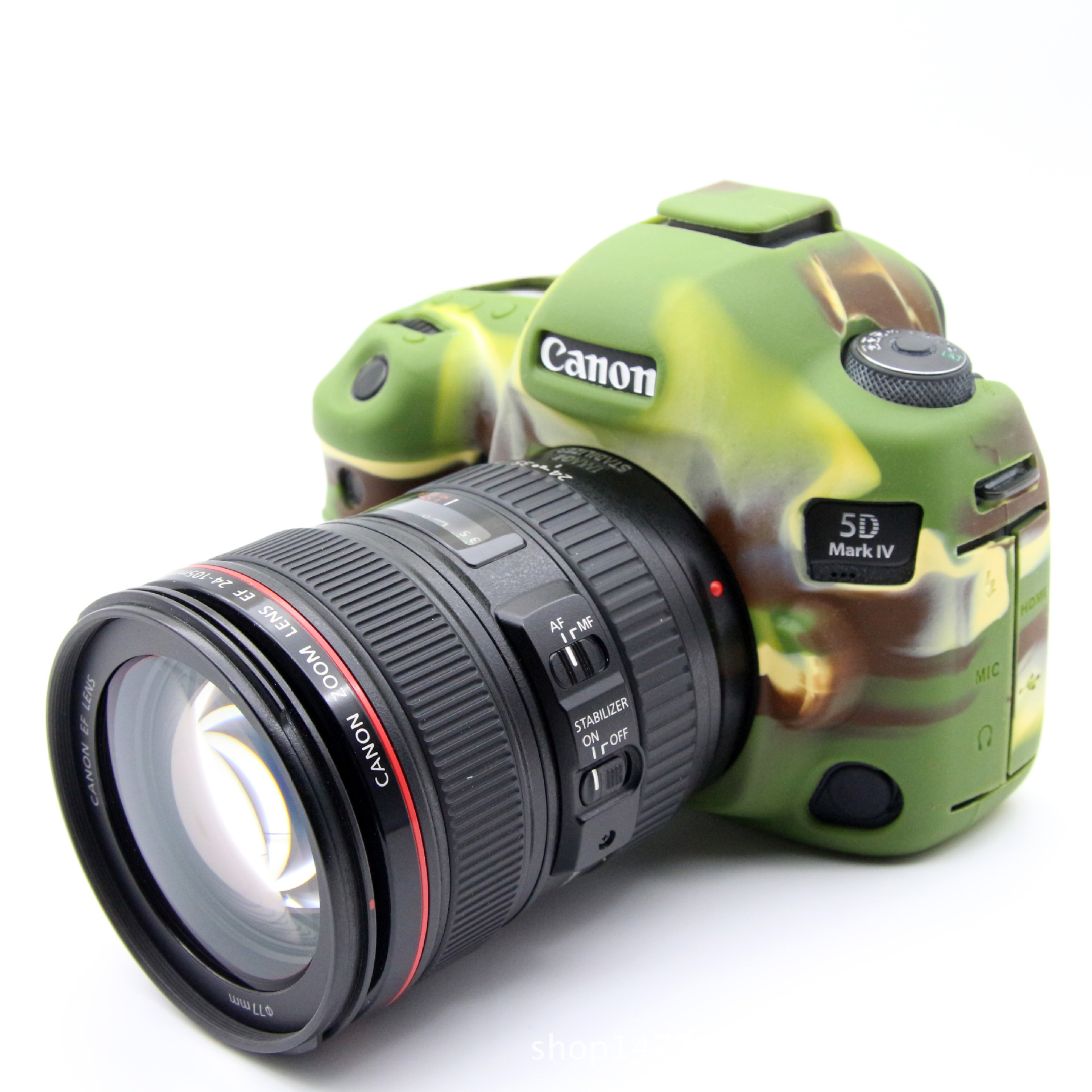 Silicone case protective case for Canon 5D4 DSLR camera anti-wear anti-scratch
