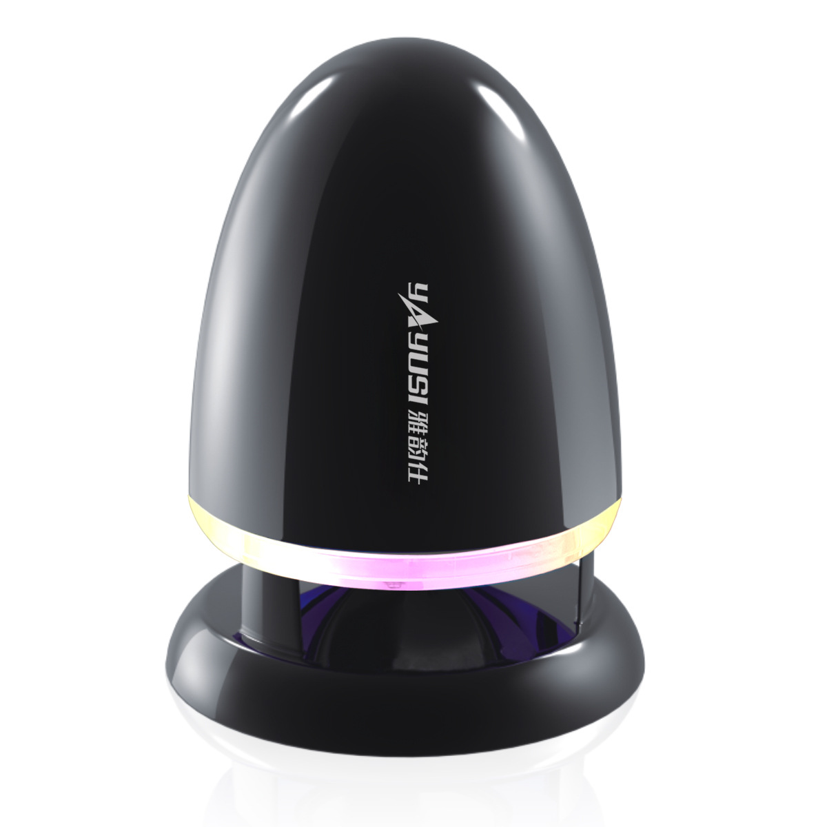 801 Bullet Computer Speaker with Light USB Mini Speaker Anti-Interference Multimedia Heavy Bass Speaker