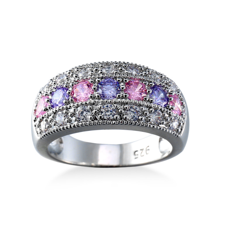 Fashion Jewelry New Arrival Hand Jewelry Independent Site Diamond Zirconia Ring