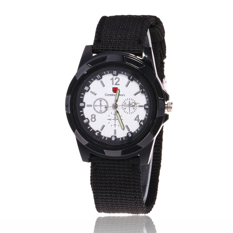 New woven military watch sports watch quartz watch student watch