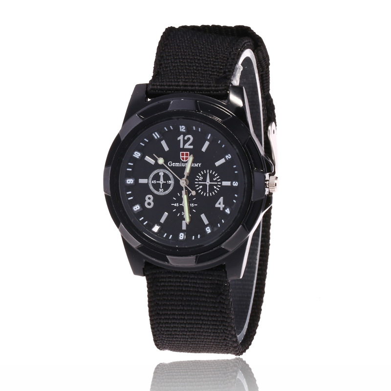 New woven military watch sports watch quartz watch student watch