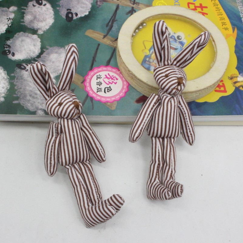 咖色细条纹 · 10cm