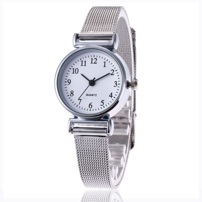 HUANS steel strap small dial women's watch forest girl style student watch