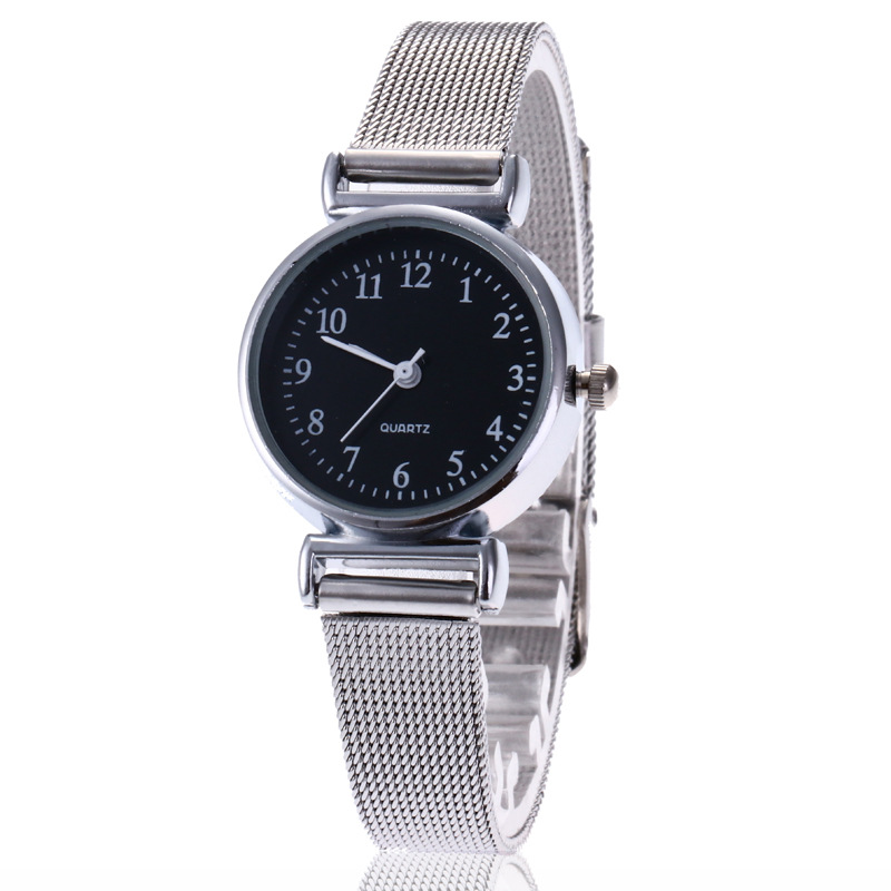 HUANS steel strap small dial women's watch forest girl style student watch