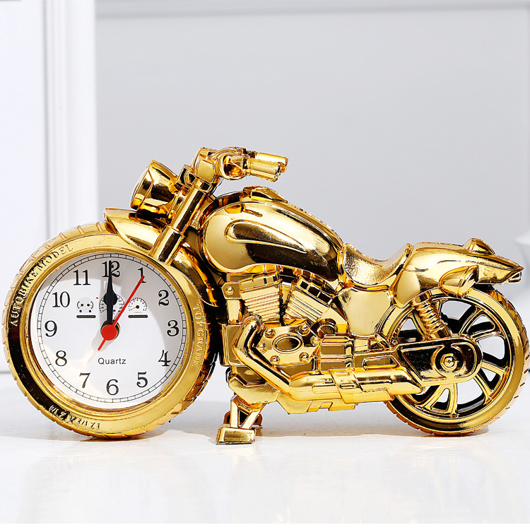 Daily use alarm clock new style motorcycle alarm clock alarm clock student bedside clock home