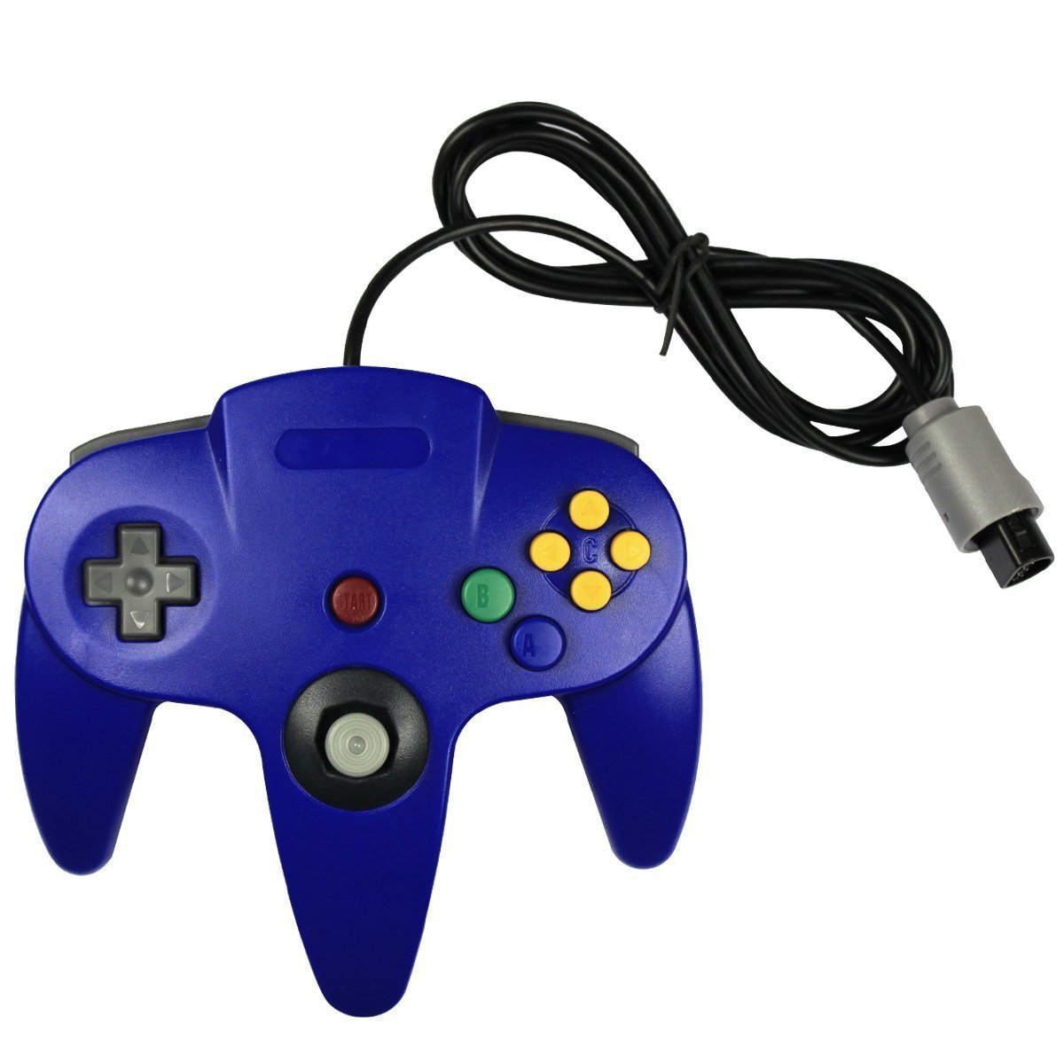 n64 game console controller N64 wired game controller colorful transparent