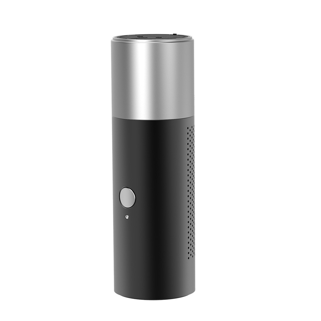 Bluetooth speaker small steel cannon flashlight card playback outdoor waterproof portable music call metal small speaker
