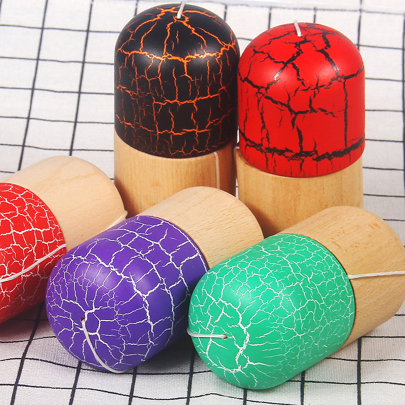 Wooden Superb Feel Skill Cup, Cracked Pill Top Cup, Sword Cup, Skill Ball and Sword Ball Interactive Toy