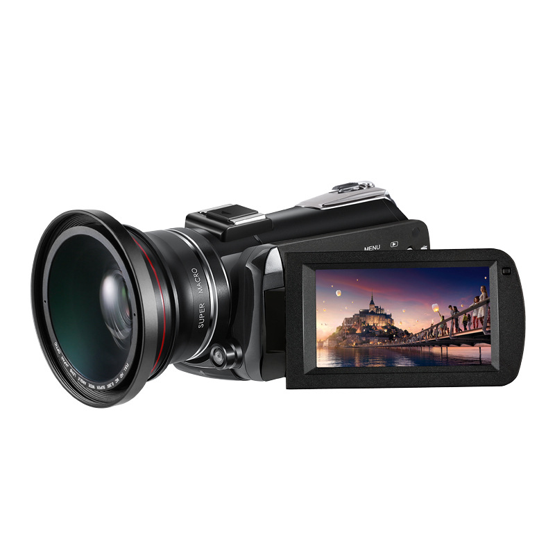 Government Procurement Ordro AC5 4K HD Digital Camcorder 12x Optical Zoom Home Conference Camera Interview