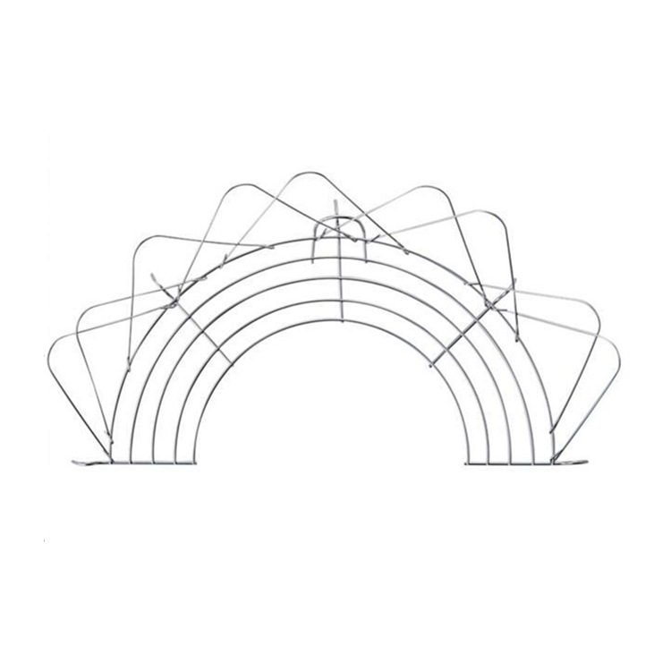 Stainless steel oil draining rack, semicircular folding oil filter rack, kitchen frying rack with guardrail